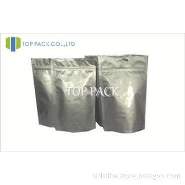 Aluminum Foil Coffee Beans Packaging Bags With Ziplock , Fo
